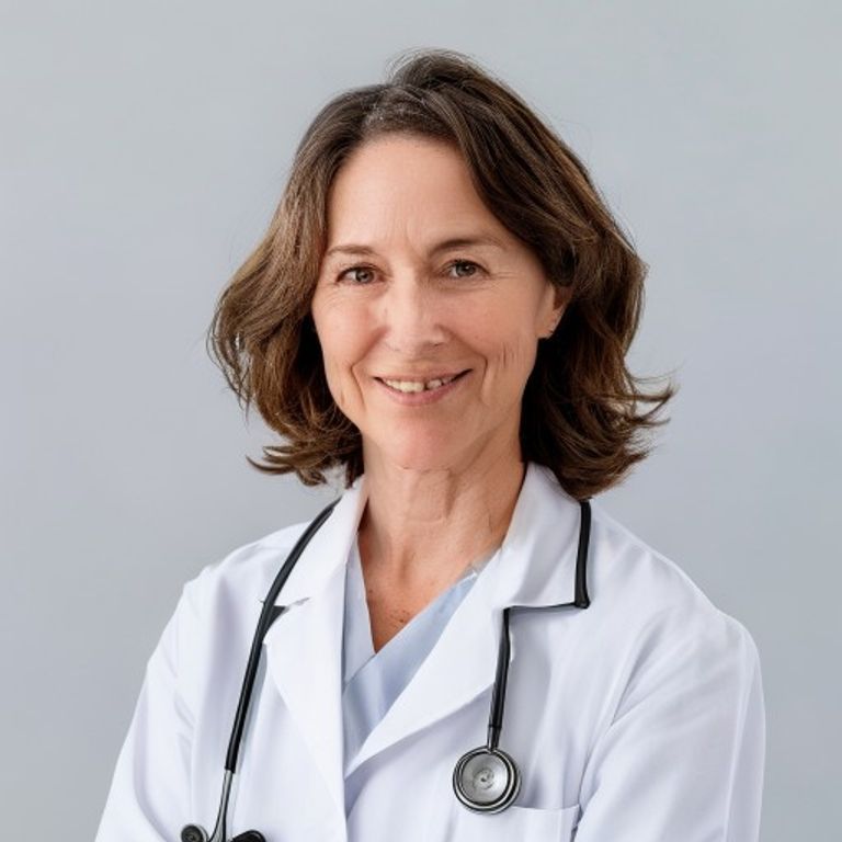 Portraitfoto von Dr. med. Anna Mustermann, Praxisinhaberin und Fachärztin für Allgemein- und Reisemedizin